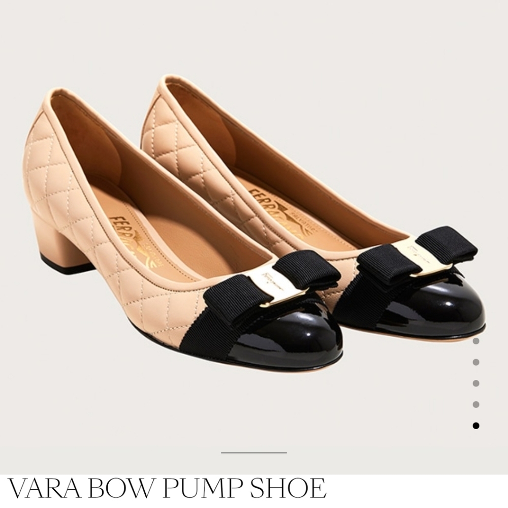 Ferragamo Vara Bow Pump Shoe